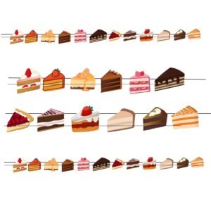 Printable Cake Slice Garland