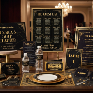 Gatsby Party Decorations Bundle