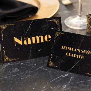 Gatsby Place Cards