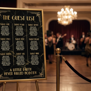 gatsby seating plan