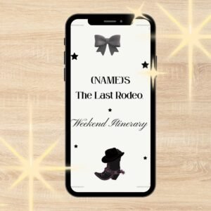 Midnight Rodeo Bachelorette Video Itinerary